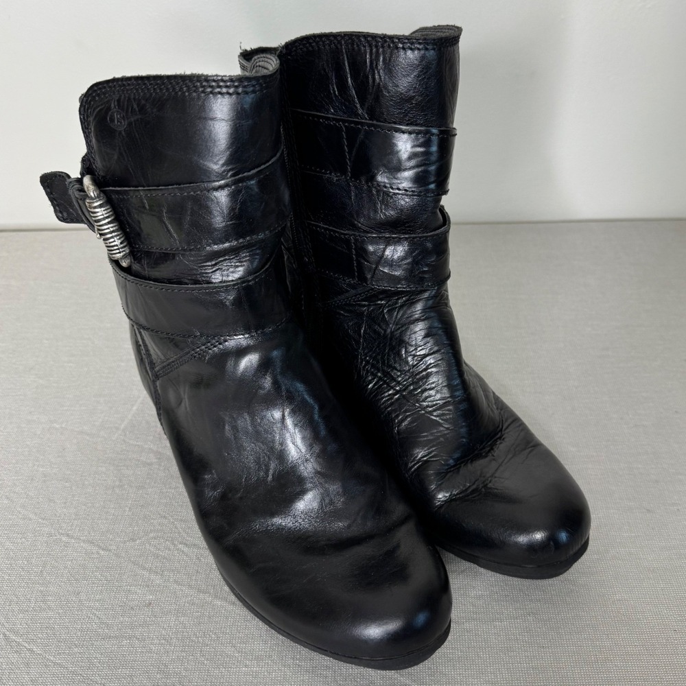 Josef Seibel Tracy 05 Boots Moto Women's Size 41 (10) Black